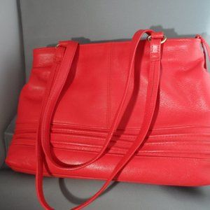 Red Leather Handbag